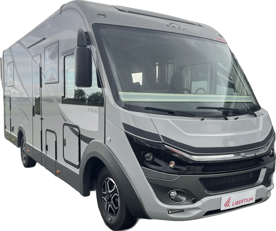 Notre camping-car Eden Camp H 740 GLG, aménagé pour venir jusqu'à vous avec votre chaton